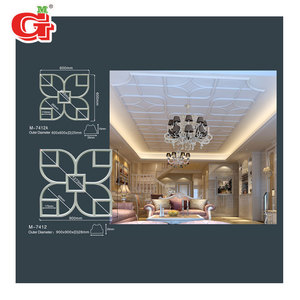 Nhà Hiện Đại Nội Thất Tường Trần Luxury <span class=keywords><strong>Hall</strong></span> Thiết Kế Trần Giả Tấm Trần Nghệ Thuật - Product Image 6