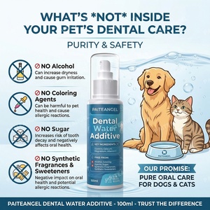 Aditivo Bucal para Mascotas de Marca Privada OEM, Eliminador de Sarro y Placa, Cuidado Bucal para Perros y Gatos, <span class=keywords><strong>Aliento</strong></span> Fresco, Sin Necesidad de Cepillado, Venta al Por Mayor - Product Image 2