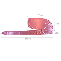 Durag en soie à longue queue pour hommes, doublure de casque de cyclisme personnalisée, bonnet épaissi, turban, Doo Rag, Doo Rag à queue longue, soyeux, pour la protection des cheveux