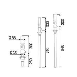Meclube-020-0980-000ปั๊มน้ำมันแบบดำเนินการอัตราส่วน Mod.501กำลังการผลิต1:1 35ลิตร/นาทีสำหรับกลองมาตรฐาน50 60ลิตร - Product Image 1