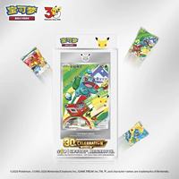 Coffret Cadeau Pokémon 2026 30ème Anniversaire - Charmander, Bulbasaur, Squirtle - Jeu de Cartes à Collectionner Anime TCG