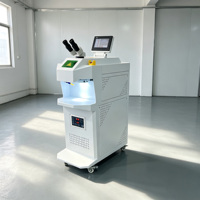 Machine de soudage au laser YAG pulsé 200W 100J pour matériaux de bijouterie précieuse