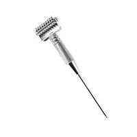 Bâton de réflexologie d'acupression manuelle en laiton Spikey outil de thérapie d'acupuncture pour la thérapie de soins de santé du corps bâton de Massage des tissus