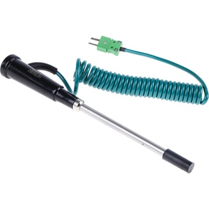 Sonda de Temperatura Superficial Tipo K HI766B2 de Hanna Instruments, Longitud de 130 mm y Diámetro de 8 mm, Termopar +900C, 1 Año de Garantía - Product Image 5