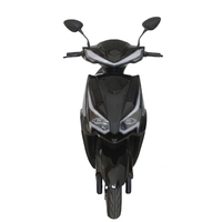 Moto électrique 3000W noire avec rétroviseur, 72V20AH, la meilleure moto électrique à deux roues super puissante pour la livraison de nourriture