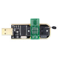 Módulo de programación USB Flash BIOS serie EEPROM, KIT de bricolaje con Clip de prueba SOIC8 SOP8, adaptador de 1,8 V y adaptador SOIC8