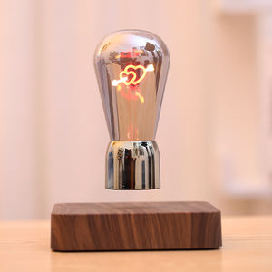 चुंबकीय लेविटेशन फ्लोटिंग एलईडी बल्ब डेस्क टेबल लैंप होम सजावट क्रिसमस उपहार के लिए न्यूनतम बेडरूम लैंप - Product Image 4