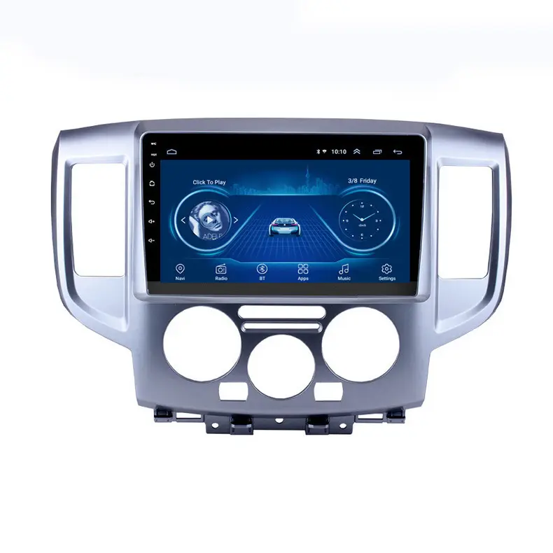 Toptan 4 çekirdekli Android 2 + 32G araba Stereo 2din evrensel araba radyo DSP 4G Carplay araba oyuncu ile Nissan Nissan 14-18 için