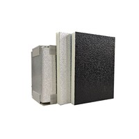 Panneaux sandwich en mousse PIR pour conduits d'air 20/25/30/40 mm, conduits HVAC personnalisés, panneaux pré-isolés PID, plaque en aluminium pour climatisation