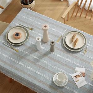 Factory Outlets <strong>Napisan</strong> Polyester Waterproof Table Cloths Turkish Linen Tablecloths Cotton Table Cover - Product Image 5