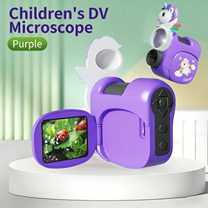 Nuevo Microscopio Digital Electrónico de Mano para Niños, 100-1600X HD, Juguete Educativo para Exploración Científica al Aire Libre, Regalo - Product Image 2