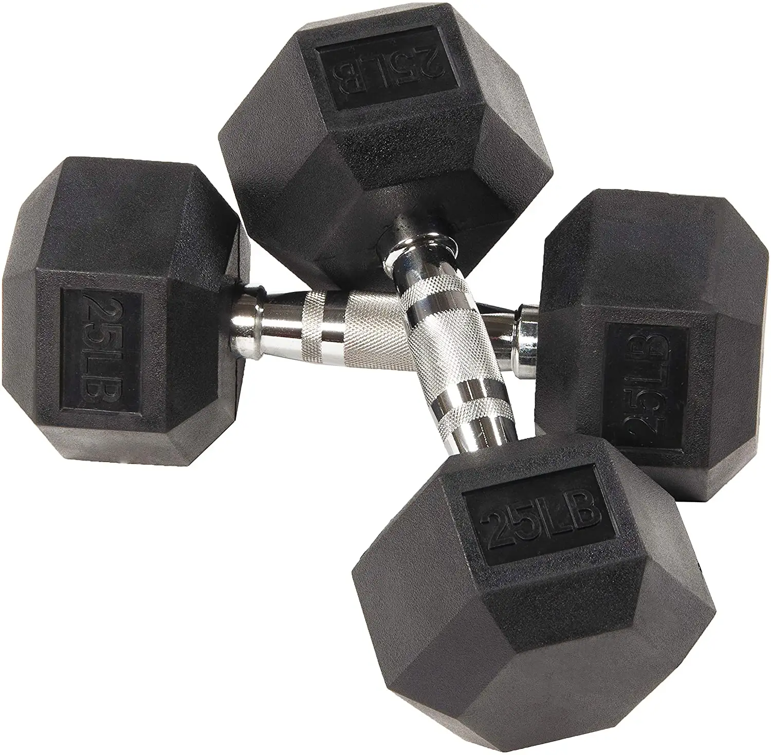 자유로운 무게 드는 장비 운동 Lbs 10Kg 체육관 파운드에 있는 고무 육 Dumbbell 세트