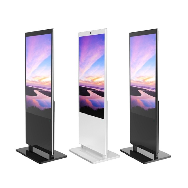 Restaurant 43 Inch Floor Standing Touchscreen LCD 16:9 Android/Windows Video Display Kiosk Digital Signage
