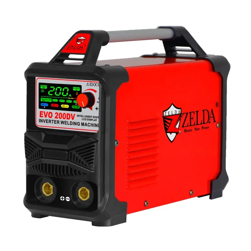 Zelda Dual Voltage 110V 220V Maquina De Soldar 200 Amp Inverter Máquina De Soldadura Portátil