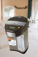 Thermos électrique en acier inoxydable isolé, bouilloire à eau chaude 4L-6L, arrêt automatique, verrou de sécurité, contrôle numérique, bouilloire à eau chaude pour la maison