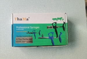 0.2-0.75cc Chăn Nuôi Chuyên Nghiệp Động Vật Tiêm Thú Y Liên Tục Vaccinator Có Thể Điều Chỉnh Tự Động Phun Định Lượng Ống Tiêm - Product Image 3