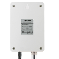 DIGITEN Compteur de débit liquide numérique LCD personnalisable Contrôleur de débit d'eau quantitatif avec prise en charge OEM