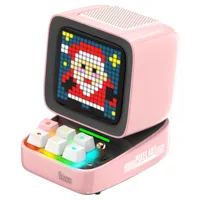 Altavoz Bluetooth Divoom Ditoo-Pro Retro Pixel Art RGB LED con Control por Voz y App, Gadget Divertido, Alarma Inteligente, Idea de Regalo Perfecta