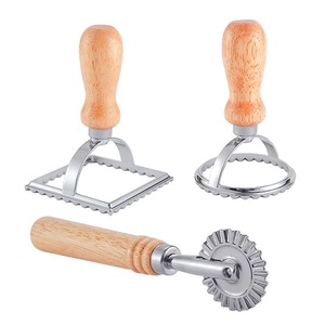 Outil de cuisson et de pâtisserie en alliage de zinc personnalisé Gadget de cuisine-Embosseur de bordure de peau de boulette pour pâtisserie créative - Product Image 1
