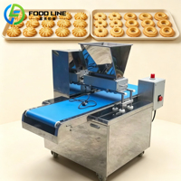 Machine à former la pâte pour boulangerie commerciale à haute efficacité avec fonctionnement stable pour différents modèles de biscuits, machine à biscuits
