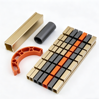 Extrusion d'aluminium sur mesure série 6000, usinage CNC pour wagon de chemin de fer