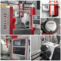 Centre d'usinage CNC robuste haut de gamme Centre de fraisage CNC 3 axes VMC 855 avec 4 axes