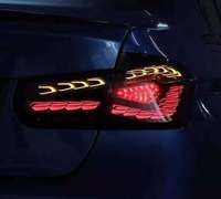 Feux arrière de voiture LED à effet écailles de dragon, clignotants dynamiques pour BMW Série 3 F30 2012 - 2019
