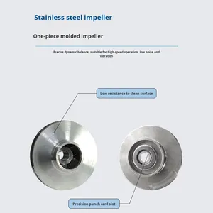 Bomba Centrífuga Horizontal de Acero Inoxidable Ih40-25-160 de Bajo Caudal para Tratamiento de Agua, Resistente al Desgaste y a la Corrosión - Product Image 4