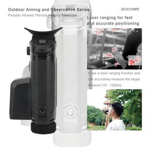 QCNV QCx318MR Monoculaire thermique de télémétrie laser de haute précision Résolution 400*300 Portée thermique Usine Vente en gros OEM/ODM - Product Image 3