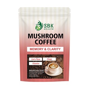 Café de Champiñones Oem Lion's Mane, Apoya la Inmunidad Saludable, Café Tostado con Champiñones Infundidos con Vitaminas B, Suplemento en Polvo - Product Image 1