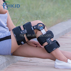 Attelle de genou articulée robuste HKJD pour soutien post-chirurgical, blessures aux ligaments, luxations, fractures rotuliennes et rééducation - Product Image 4