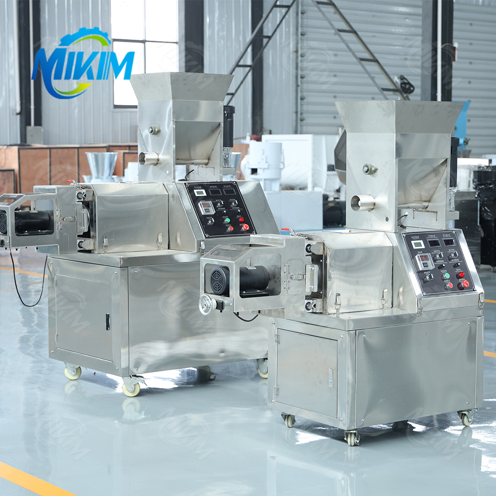 twin screw extruder machine artificial rice