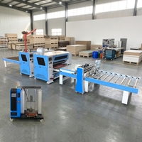 Machine de laminage à chaud pour la production de panneaux MDF avec film de colle thermofusible PUR / feuille acrylique HPL / panneaux PVC/WPC