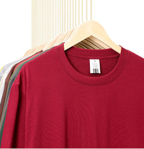 Vente en gros T-shirt 100% coton de haute qualité 270GSM pour hommes T-shirt surdimensionné à manches courtes et col rond pour hommes - Product Image 2