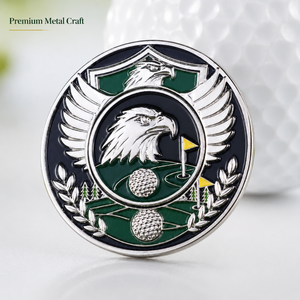 Custom Enamel Magnetic <b>Golf</b> Ball Marker Double-Sided Design for <b>Golf</b> Club Tournament and Pro Shop Supply - Product Image 3