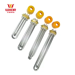 Wenxin 12kw Stainless Steel Tubular Immersion Electric Coil Boiler Water 3 Phase Heater Elements