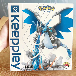 Ensemble de construction authentique Keeppley Pokemoned Battle Model <span class=keywords><strong>Greninja</strong></span> K20215 Mega Charizard X K20216 Jouet de construction à collectionner - Product Image 3
