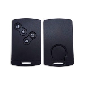 Haute qualité bon <span class=keywords><strong>prix</strong></span> 4 boutons clé de voiture à distance sans clé carte à puce ID46 PCF7952 puce 433Mhz pour <span class=keywords><strong>Renault</strong></span> <span class=keywords><strong>Koleos</strong></span> avec lame NSN14 - Product Image 1