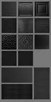Paneles de Techo Aislantes de PVC, Revestimiento Exterior de PVC, Lámina de Plástico Impermeable para Baño, Diseño para Dormitorio 2x2 2x4