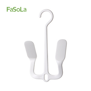 FaSoLa <b>Shoe</b> Drying Hook White Plastic Offset Design For Sneakers Boots High Heels Balcony Use Windproof Multi <b>Functional</b> - Product Image 4