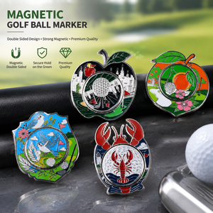 Ready Stock Magnetic <b>Golf</b> Ball Marker Removable 25mm Design for <b>Golf</b> Clubs and Promotional Gift Buyers - Product Image 4