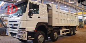 Truk Dump HOWO 6x4 351-450HP Mesin Weichai Euro 2 >50T Truk Tipper Pertambangan Transportasi Logistik 2000-2500Nm Baru - Product Image 5