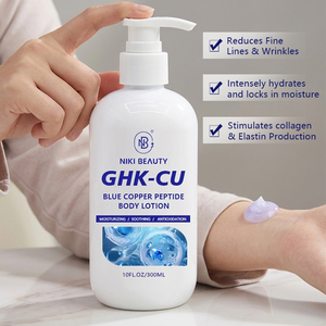 โลโก้แบบกำหนดเอง GHK-Cu วิปบัตเตอร์บำรุงผิวสูตรสตรอว์เบอร์รี ช่วยให้ผิวเรียบเนียน ชุ่มชื้น โลชั่นบำรุงผิวกายกลิ่นส้มหวานขิง - Product Image 5