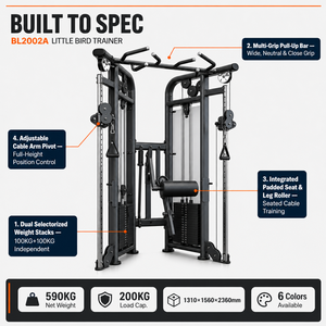 ZOFAN Little Bird Trainer Appareil de musculation fonctionnel à câbles croisés à double <span class=keywords><strong>poulie</strong></span> avec rouleau pour les jambes, faible MOQ, OEM ODM - Product Image 2