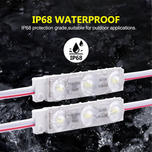 โมดูลไฟ LED คุณภาพดี 1W 160LM/W แบบ SMD2835 สำหรับป้ายไฟ 7000K พิกเซล 3 เลนส์ โมดูล LED 12V 24V IP68 กันน้ำ สำหรับไฟแบ็คไลท์ - Product Image 4