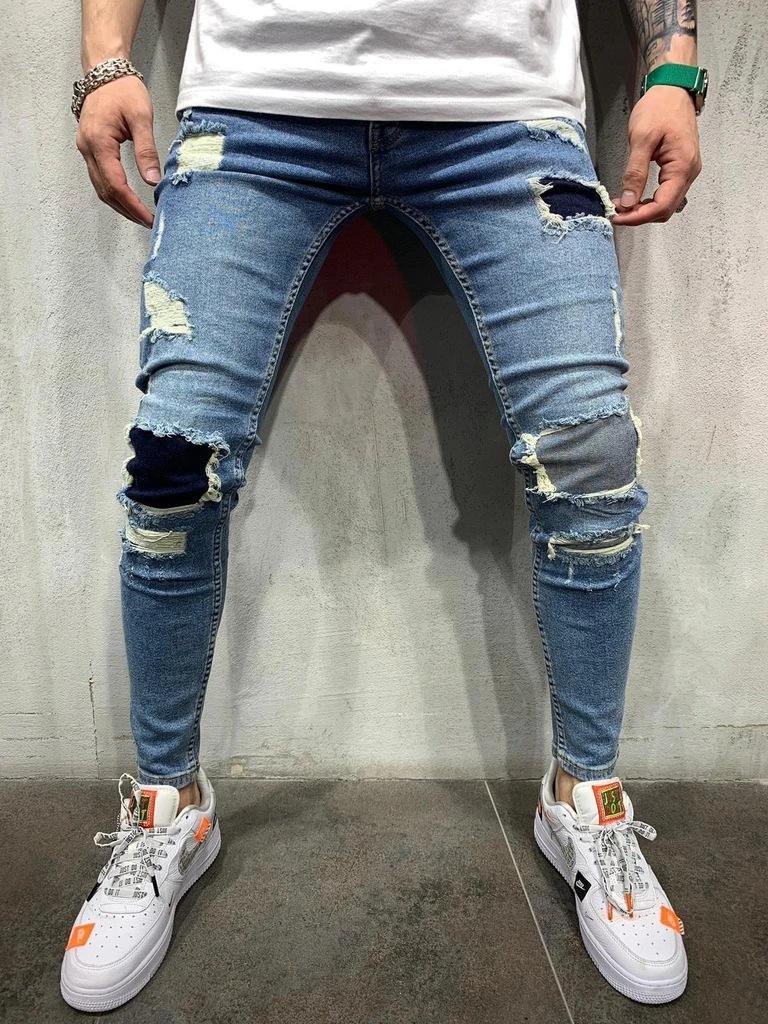 Venta al por mayor de los hombres Slim Casual Denim Jeans Tallas
