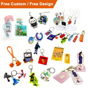 OEM logotipo personalizado impreso soporte acrílico encantos al por mayor <span class=keywords><strong>dibujos</strong></span> animados <span class=keywords><strong>Anime</strong></span> transparente acrílico Standees - Product Image 2