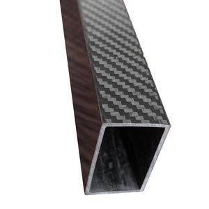 Carcasa Electrónica OEM de Fibra de Carbono, Tubo Cuadrado con Aspecto de Fibra de Carbono Negra, Tubo Cuadrado de Fibra de Carbono 3K, Ligero y de Alta Resistencia - Product Image 2