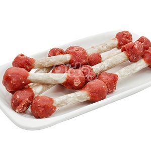 Haltère de canard enveloppé d'os de <span class=keywords><strong>calcium</strong></span> Oem Friandises pour animaux de compagnie Gâteries à mâcher dentaires pour animaux de compagnie Collations naturelles pour chiens Bâtonnets d'emballage de canard Jouet pour animaux de compagnie - Product Image 6