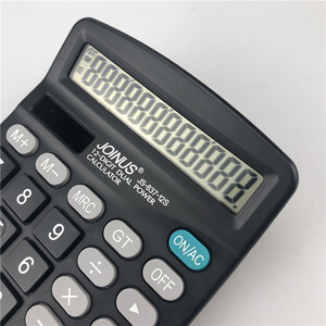 Joinus Js837 12s Solar Calculator 12 Digit Display Dual Power Office Use - Product Image 3